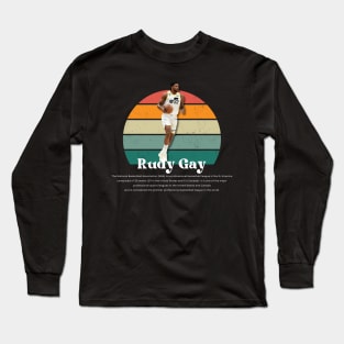 Rudy Gay Vintage V1 Long Sleeve T-Shirt